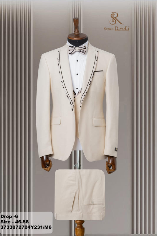 Costume Blanc Mariage